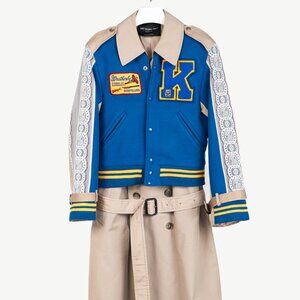 Dry Clean Only Varsity Trench Coat